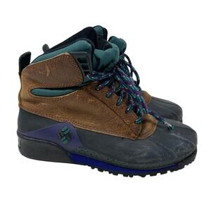 Columbia Vintage Leather Bugaboot High Women's 6 Snow Hiking Boots Winter